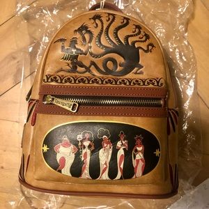 NWT Hercules Muses Loungefly Mini Backpack